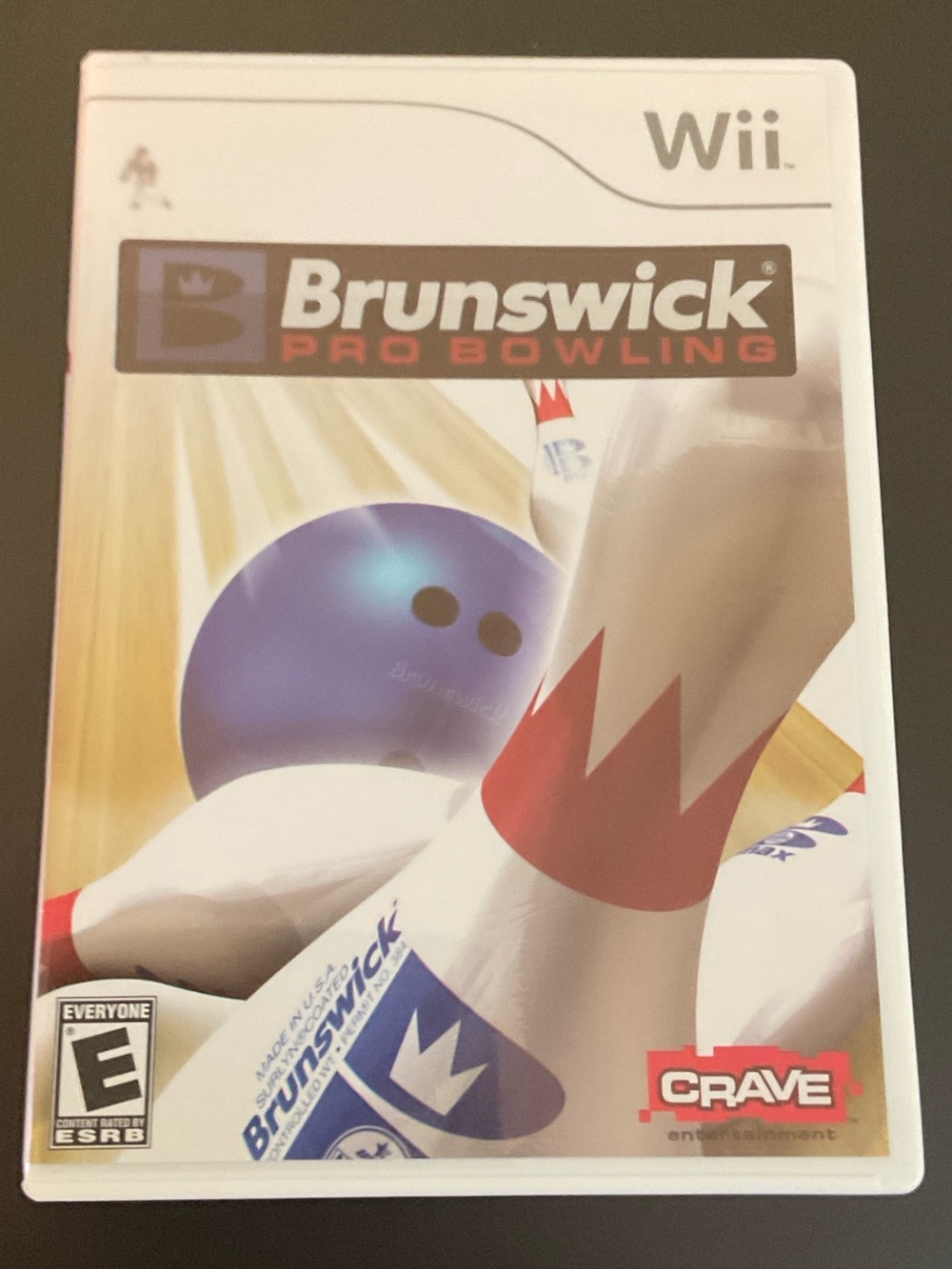 Nintendo Wii Brunswick Pro Bowling 2007 w/manual open box